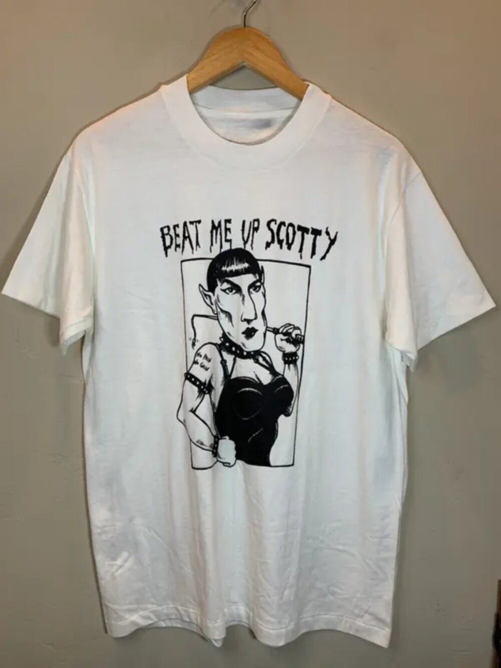 Beat Me Up Scotty Novelty Tee